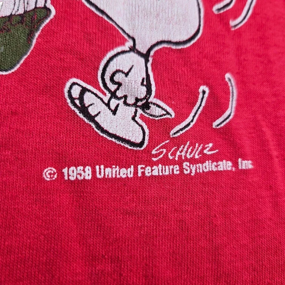 Vintage Knotts Berry Farm Kingdom Of The Dinosaurs Snoopy Shirt Youth Medium 50s